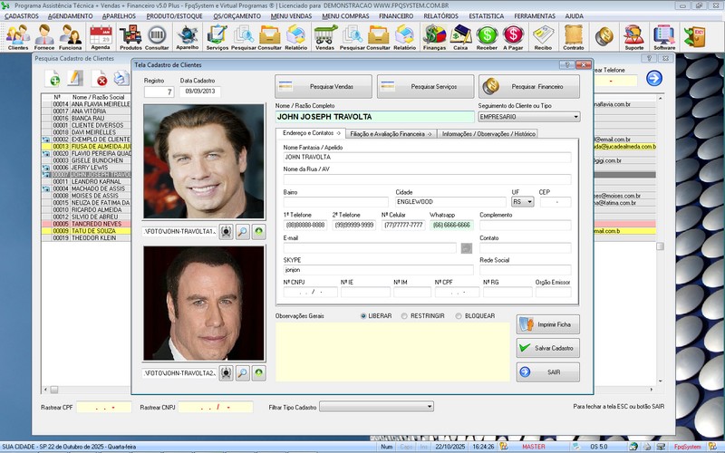 Programa OS Assist�ncia T�cnica 5.0 Plus