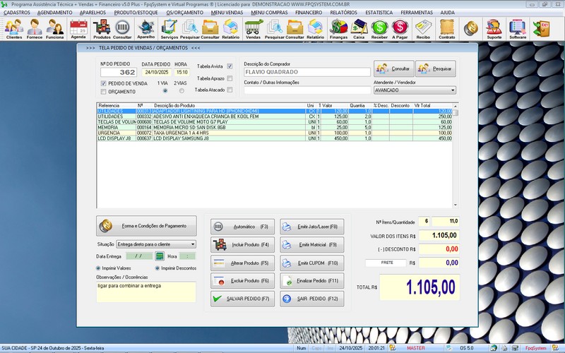 Programa OS Assist�ncia T�cnica 5.0 Plus